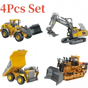 Remote Control Excavator Alloy and Plastic Construction