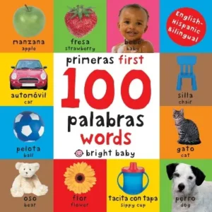 Children's Picture and Board Book First 100 Words Bilingual