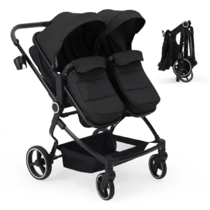 Double Stroller for Newborn and Toddler, Tandem Strollers