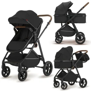 2 in 1 Baby Stroller, High Landscape Infant Stroller