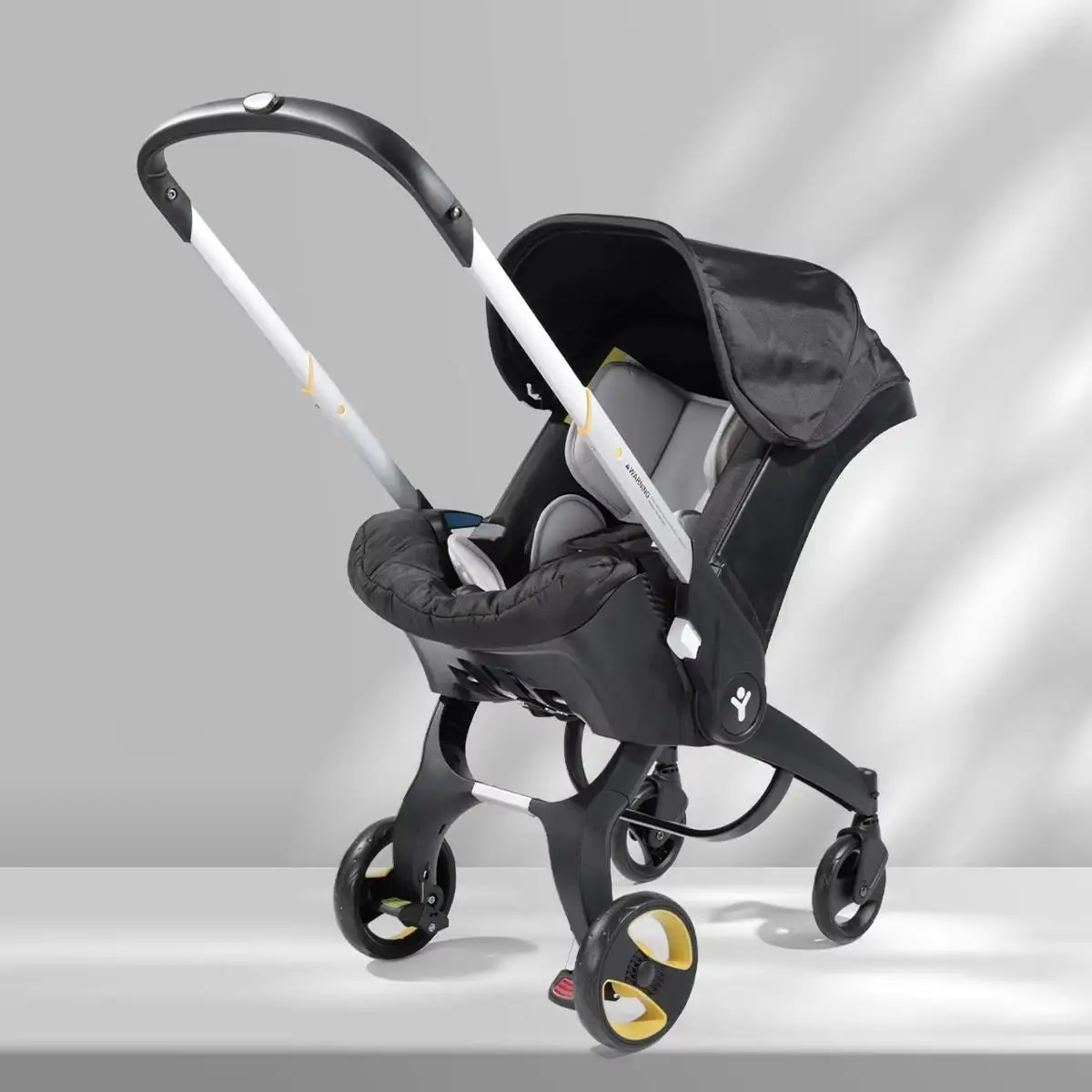Baby Stroller 3 in 1 With Car Seat Baby Cart Foldable Baby Carriage - Image 1