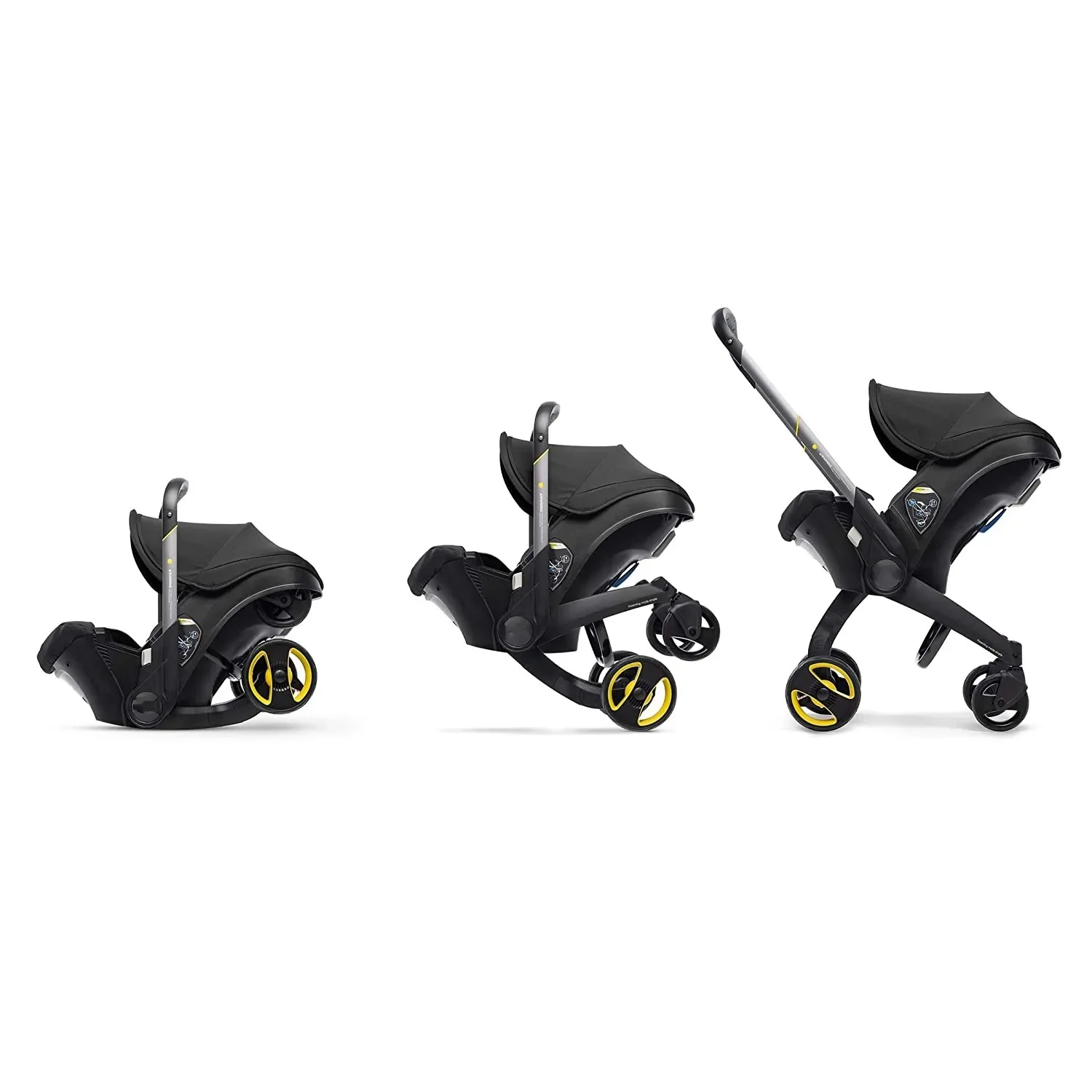 Baby Stroller 3 in 1 With Car Seat Baby Cart Foldable Baby Carriage - Image 5