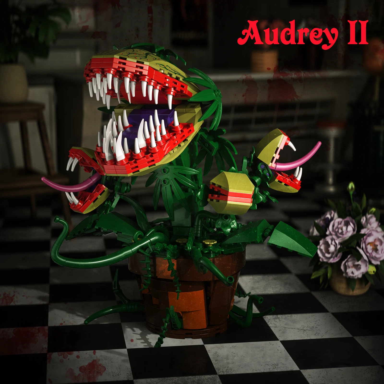 Piranha Plant Audrey Building Blocks - Image 5