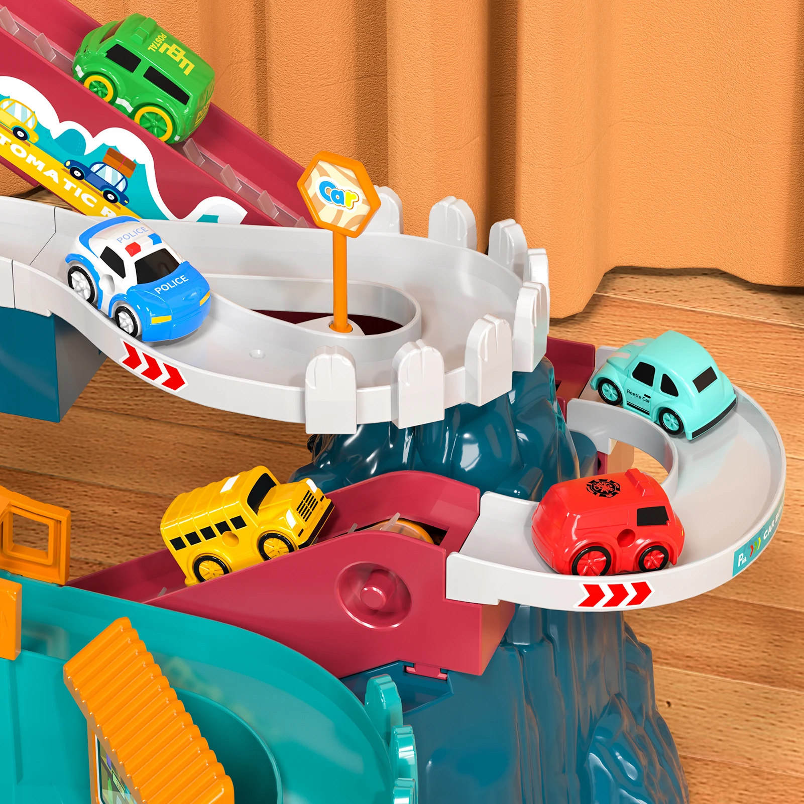 Dinosaur Race Track Playset - Image 3
