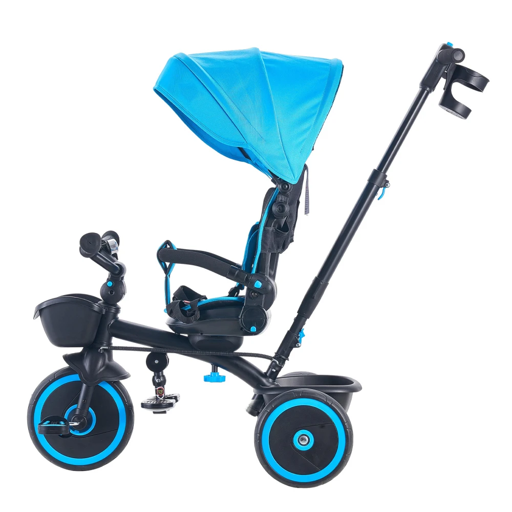 Toddler Tricycle & Stroller 6-in-1 Kids Trike - Image 7