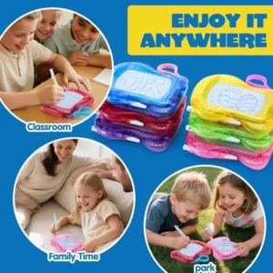 12 Pcs Mini Magnetic Drawing Board - Thumbnail Image 4