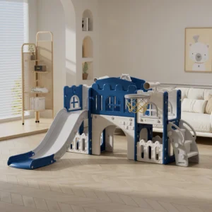 8 in 1 Toddler Slide Indoor Playground - Thumbnail Image 10
