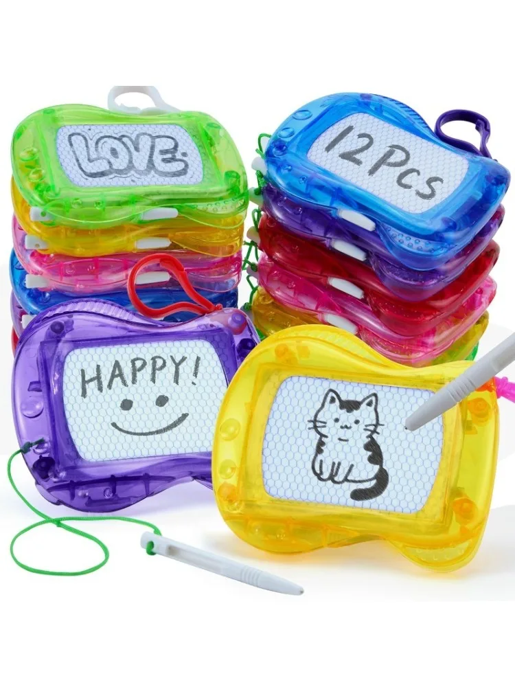 12 Pcs Mini Magnetic Drawing Board - Image 8