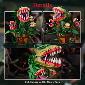 Piranha Plant Audrey Building Blocks - Thumbnail Image 6