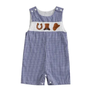 New Baby Boy Romper